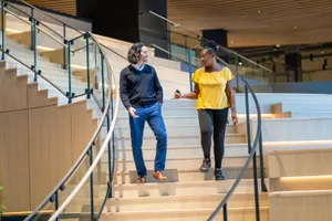 The Ally Co. brand photo containing stairs,walking