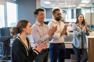 The Ally Co. brand photo containing clapping