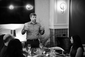 Jeff facilitating an engaging discussion with a local group of IABC members in Calgary, Alberta